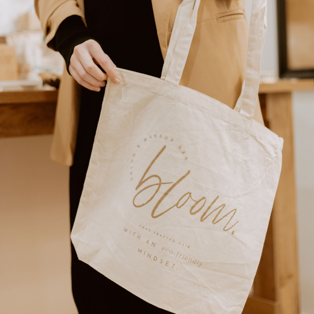 bloom. tote bag