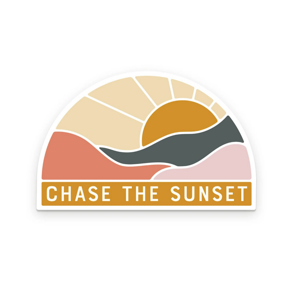 Chase the Sunset Sticker