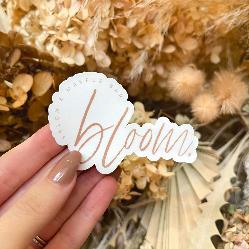 bloom. Sticker